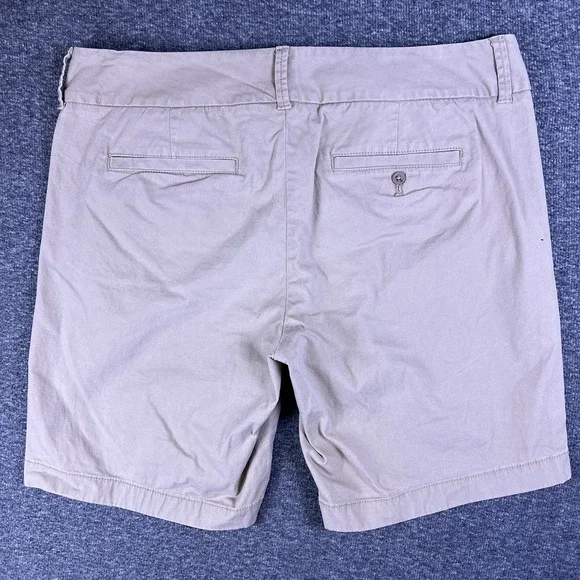 J. Crew Frankie Shorts Womens 10 Beige Khaki Dress Chino Golf Stretch‎ Fit36x9 - Picture 6 of 8
